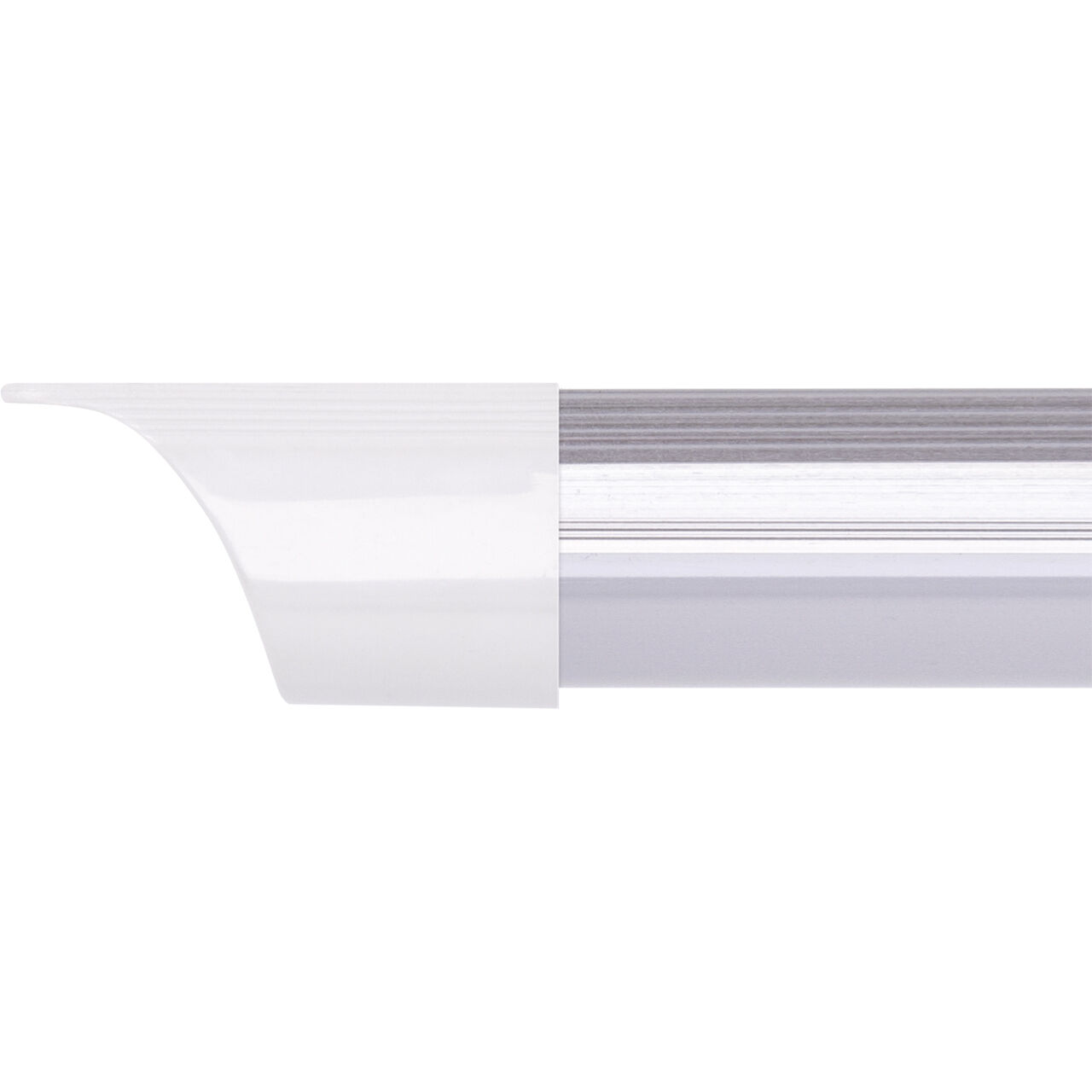 LED Deckenleuchte Weiß flach H: 2,5 cm L: 60 cm IP42