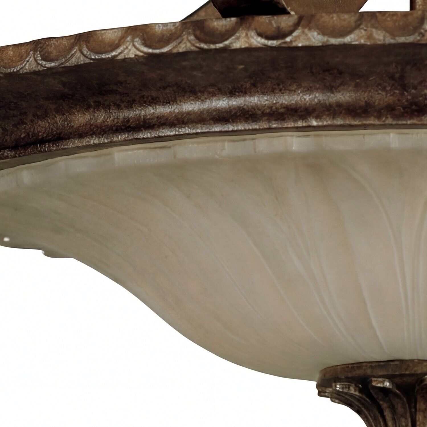 decke, lampe, deckenleuchte, glas?, kupfer?