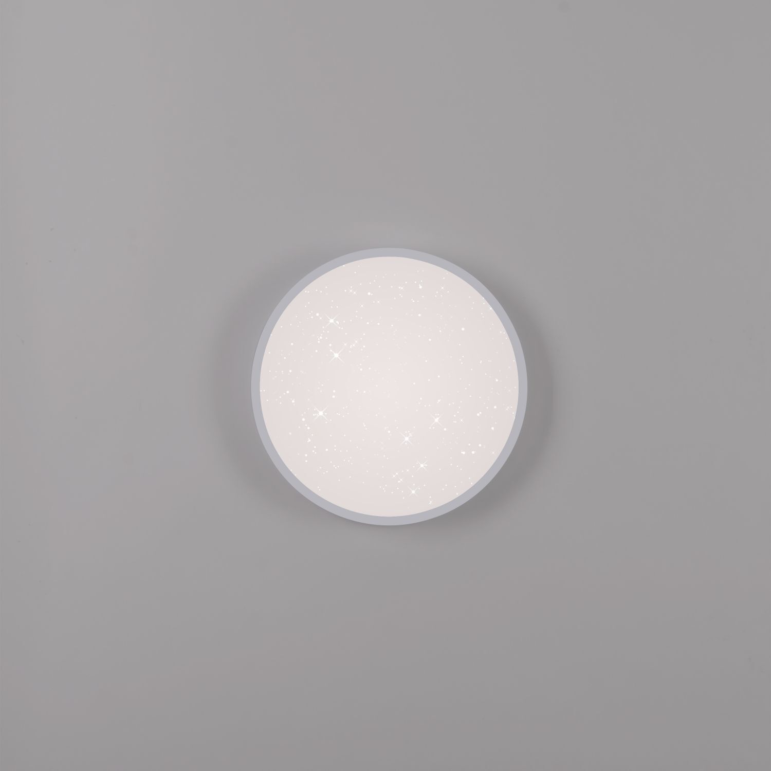 LED Deckenleuchte Sternenhimmel Silber 1380 lm dimmbar