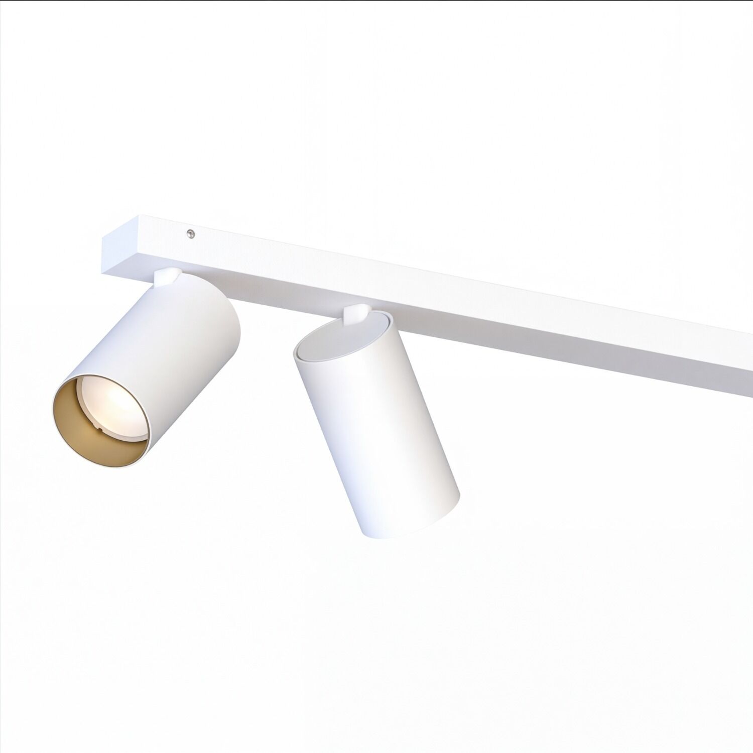 le66984-deckenstrahler-arbeitszimmer-wohnzimmer-flur-innen-metall-kunststoff-modern-4-flammig-gu10-ip20-gold-weiss-03 Deckenleuchte, Tragbarer Strahler, Lichtstrahler, LED Spot, auge