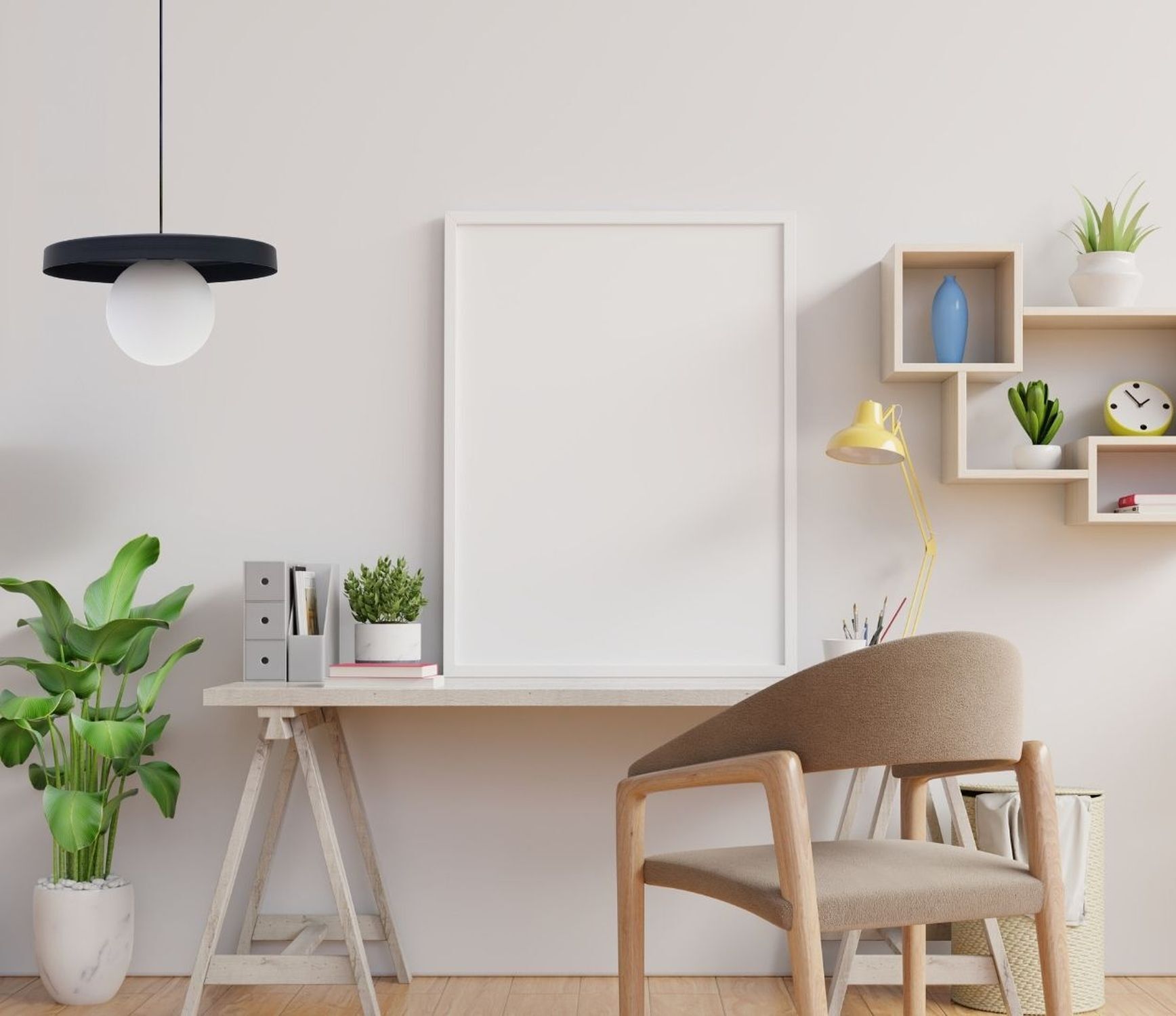 Confortable lampe à suspendre verre métal noir E27 Ø30 cm