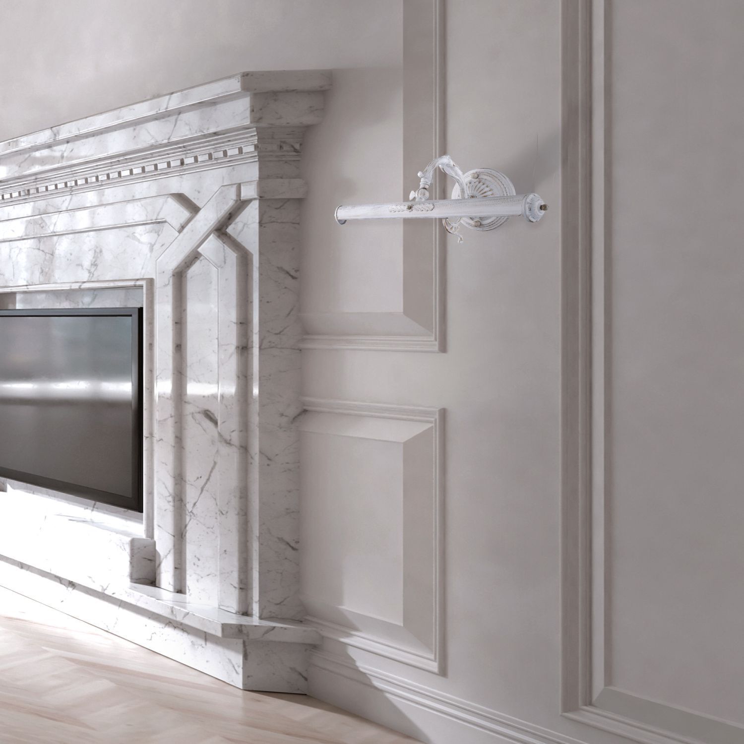 Drinnen, Innenarchitektur, Kamin, Überwachen, Bildschirm