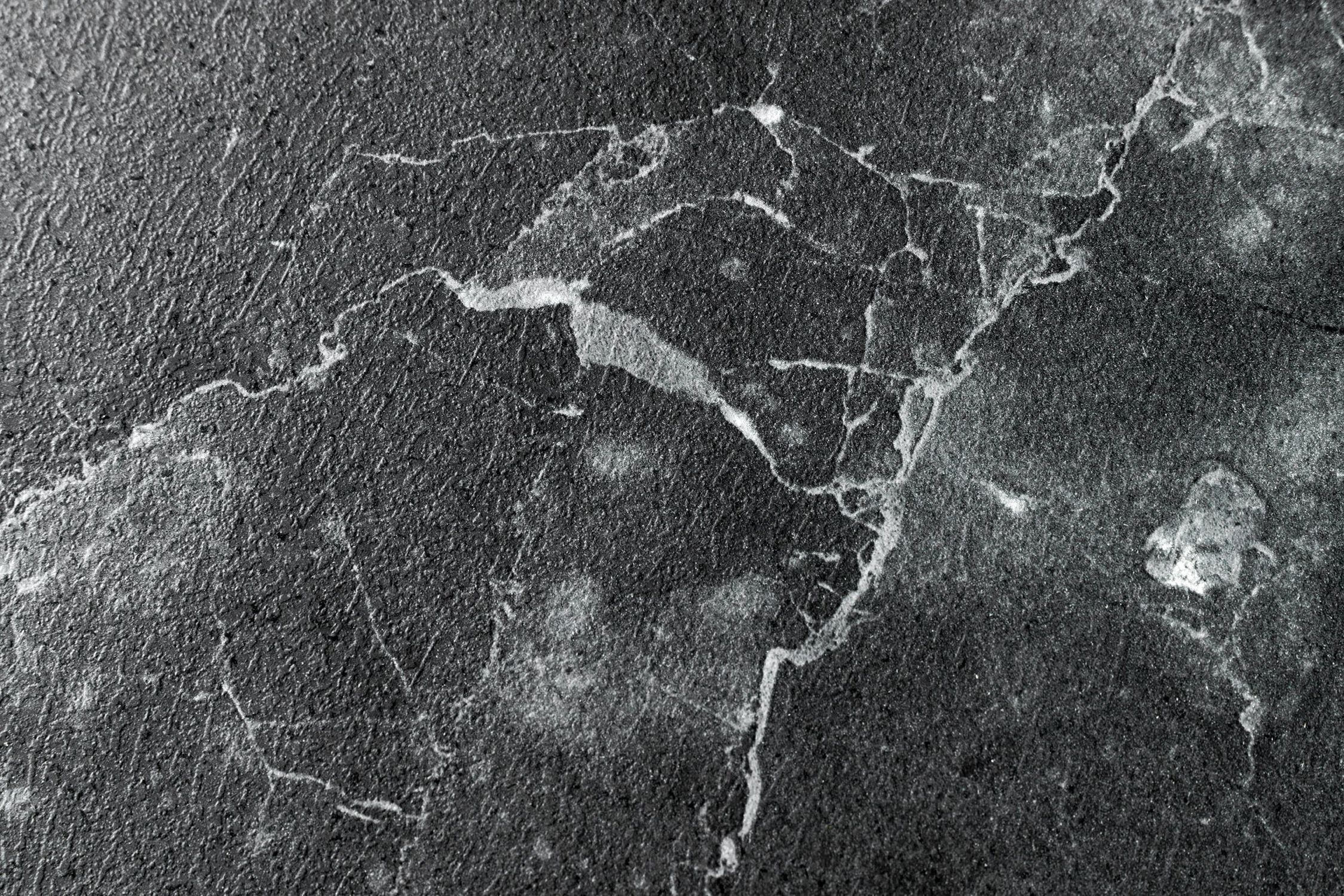 Beistelltisch quadratisch Schwarz 40 x 40 cm Marmor Optik Rock