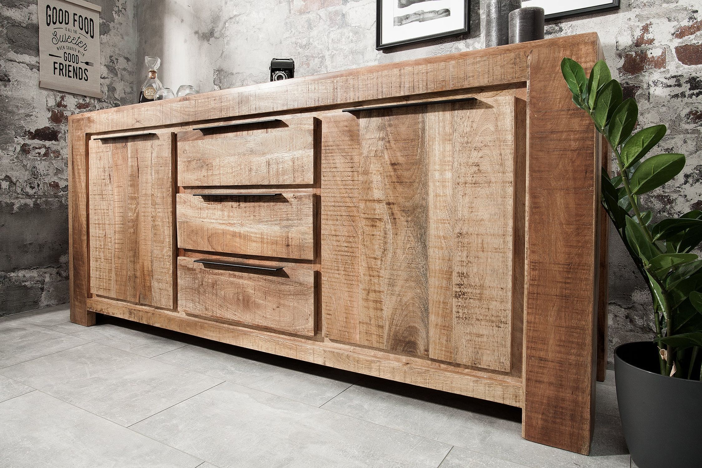 Anrichte, Innenarchitektur, Holz, Hartholz, Gebeiztes Holz