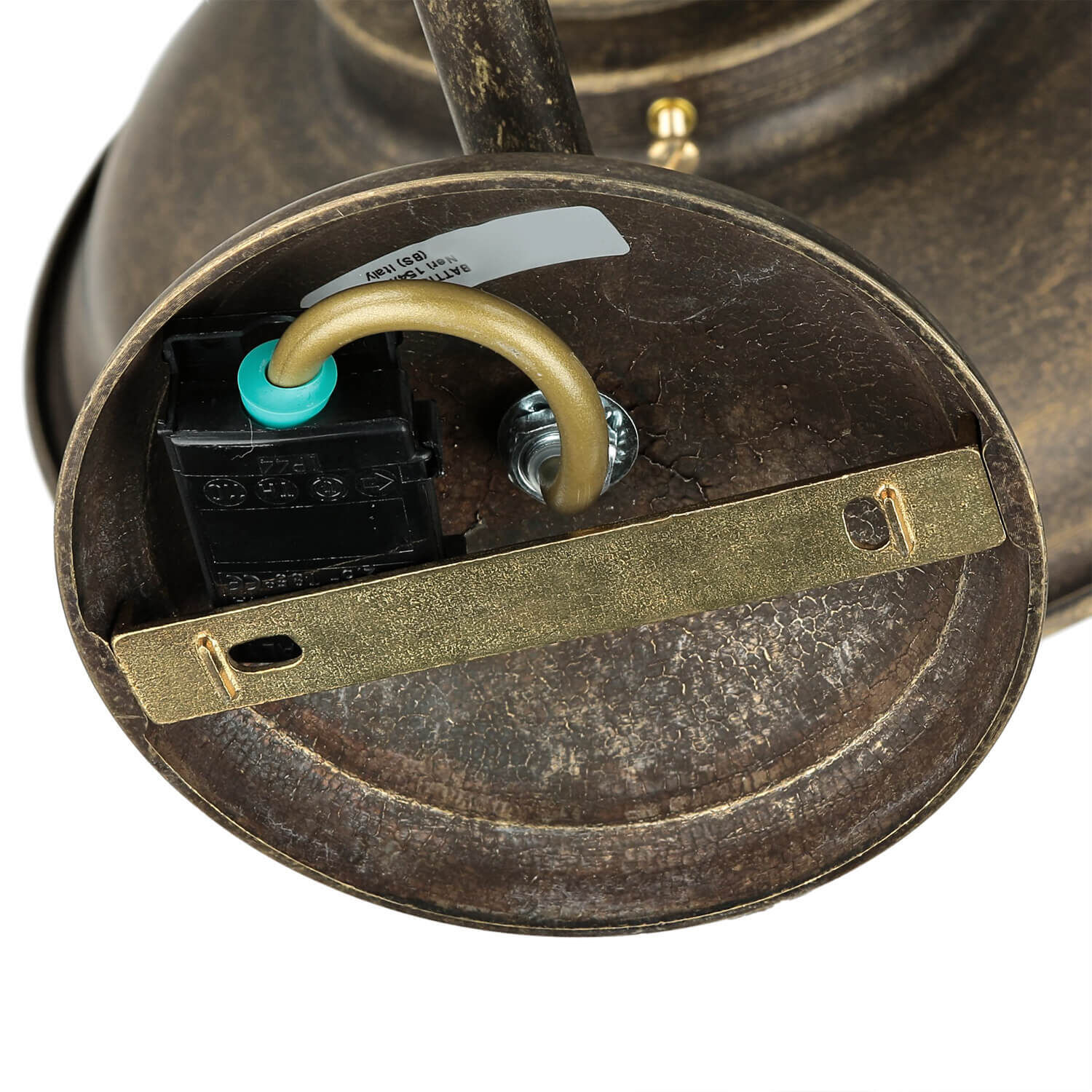 Applique murale d'extérieur XL Amalfi laiton véritable fait main Applique murale d'extérieur XL Amalfi laiton véritable fait main