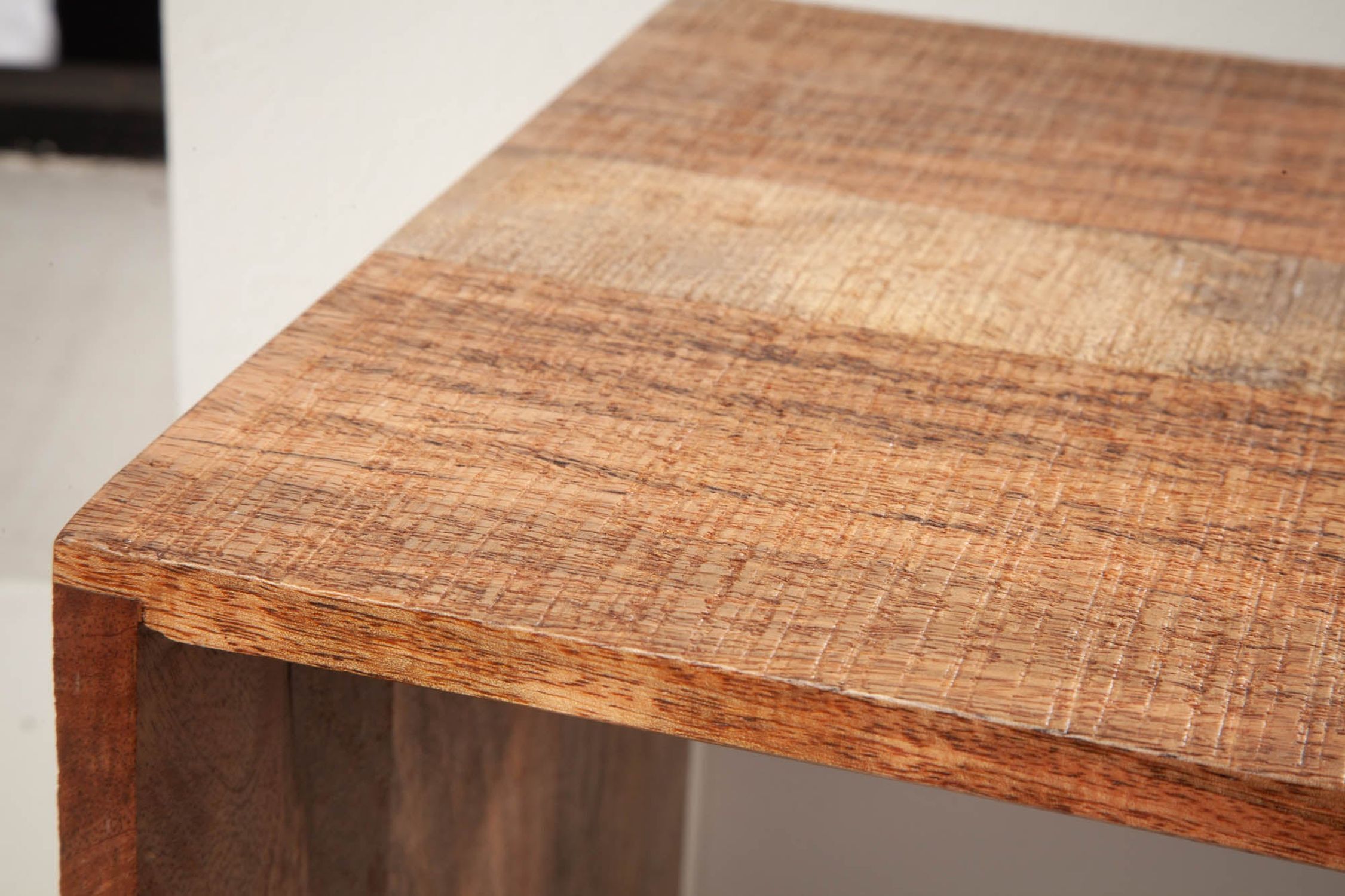 Beistelltisch Mango Holz in Natur 43 x 33 cm Beistelltisch Mango Holz in Natur 43 x 33 cm