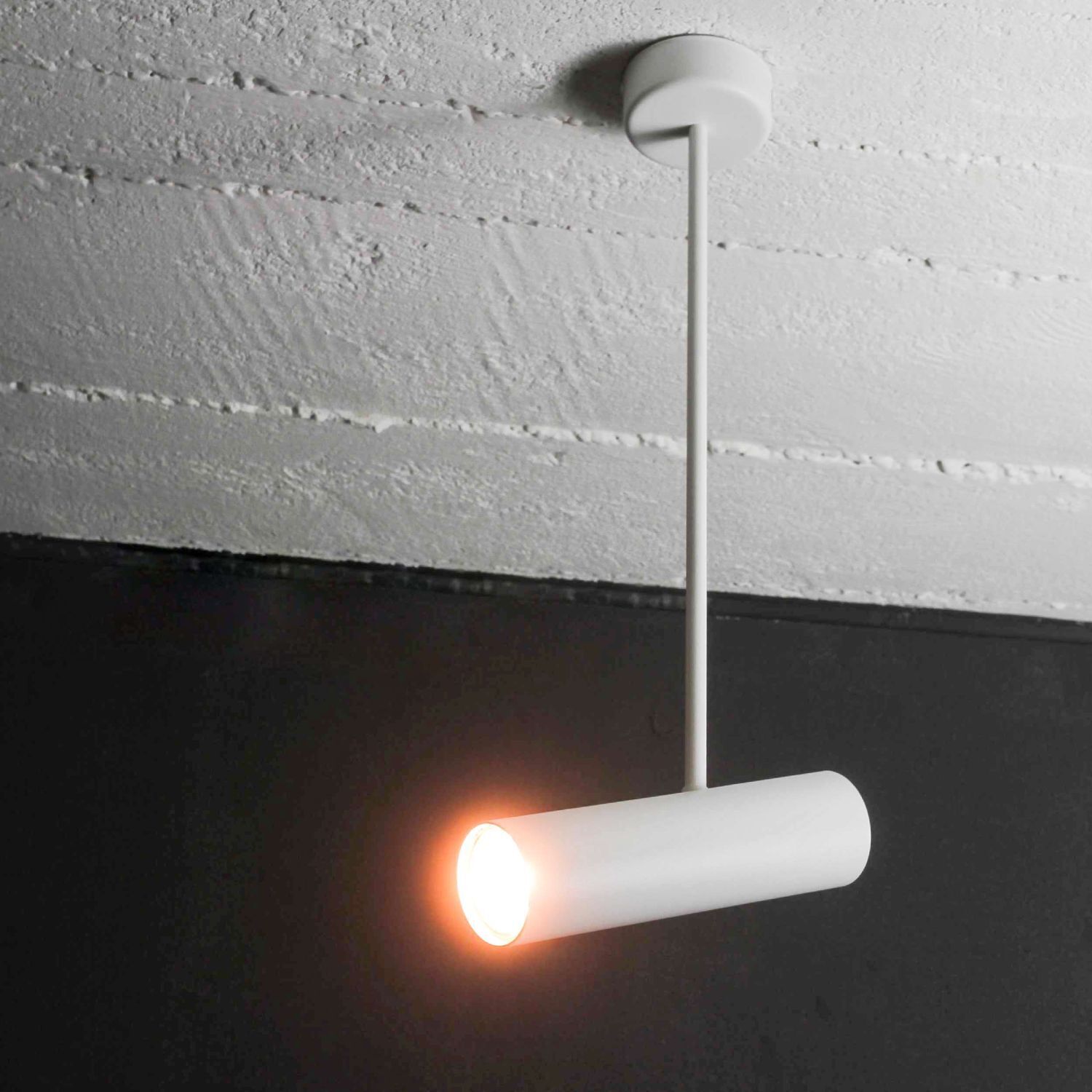 Plafonnier moderne blanc ajustable Lampe