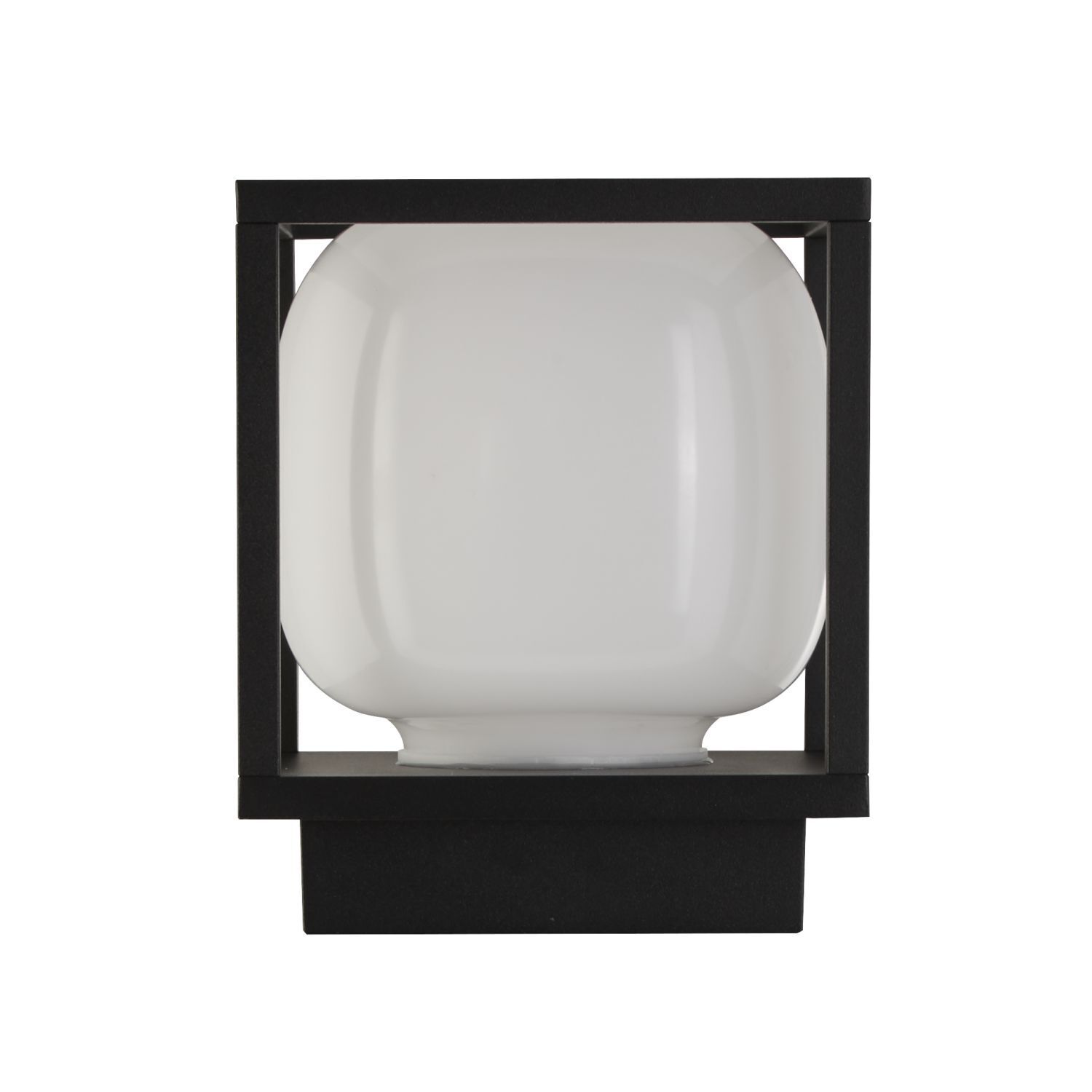 Lampe d'extérieur LED IP54 noire blanche 15 cm 3000 K petite