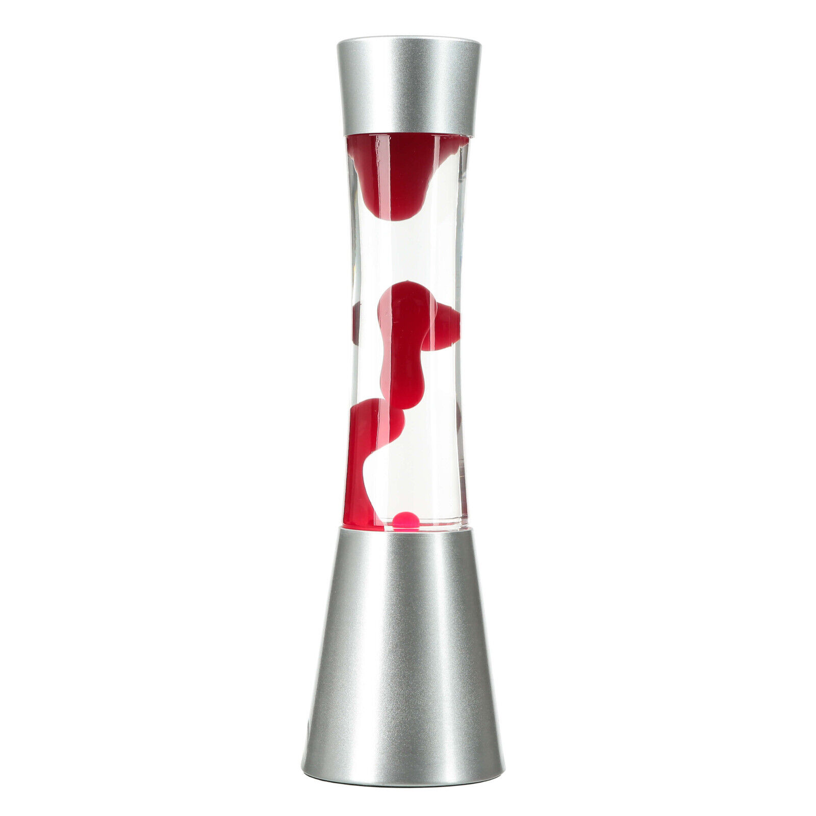 Runde Lavalampe Rot 39cm hoch Stimmungslicht SANDRO Krug, Töpferei, Vase, Flasche, Shaker