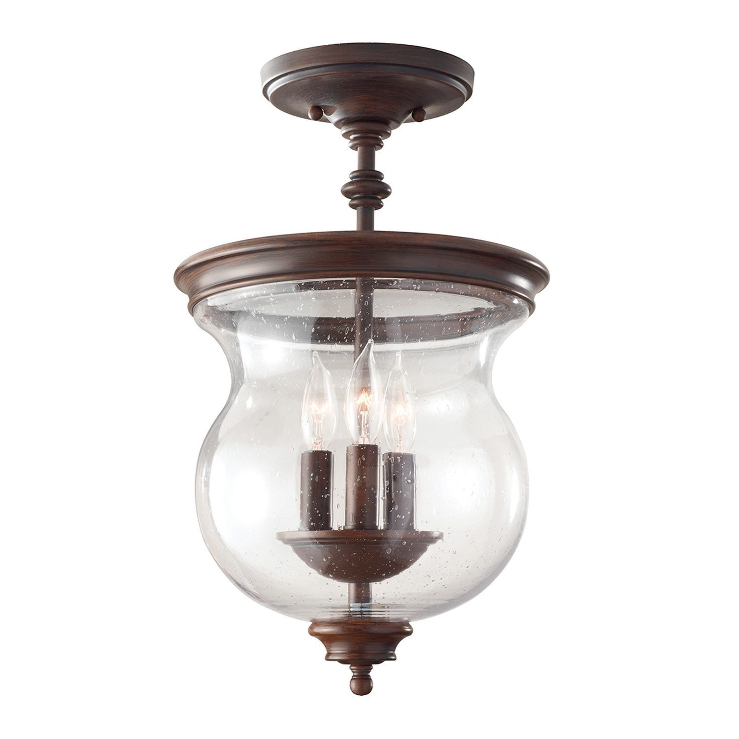 Plafonnier JASCHA Bronze 3-flmg Lampe design