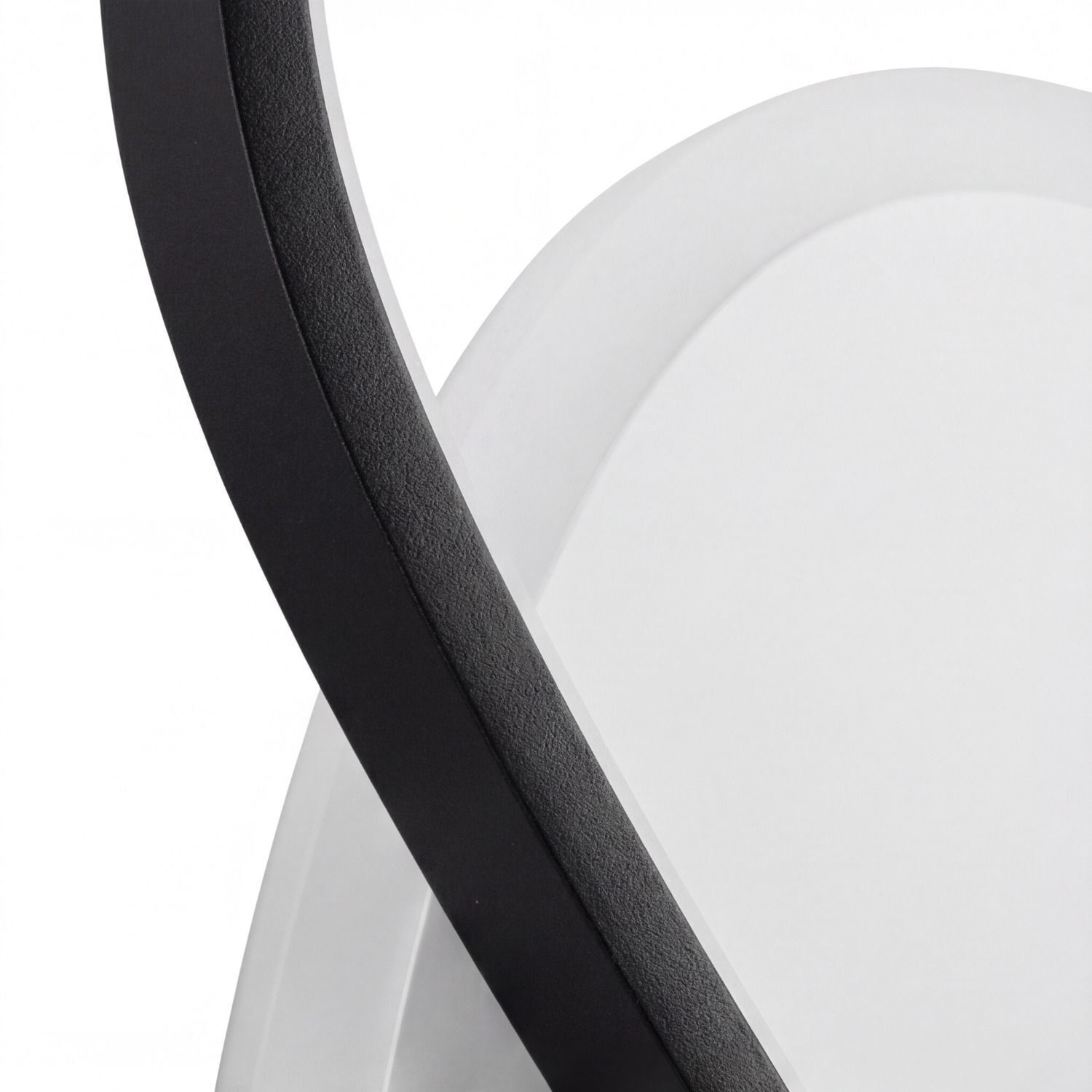 Applique LED Blanc Noir 40 W 4680 lm H:45 cm kopfhörer, over-ear, schwarz, kunststoff, glatt