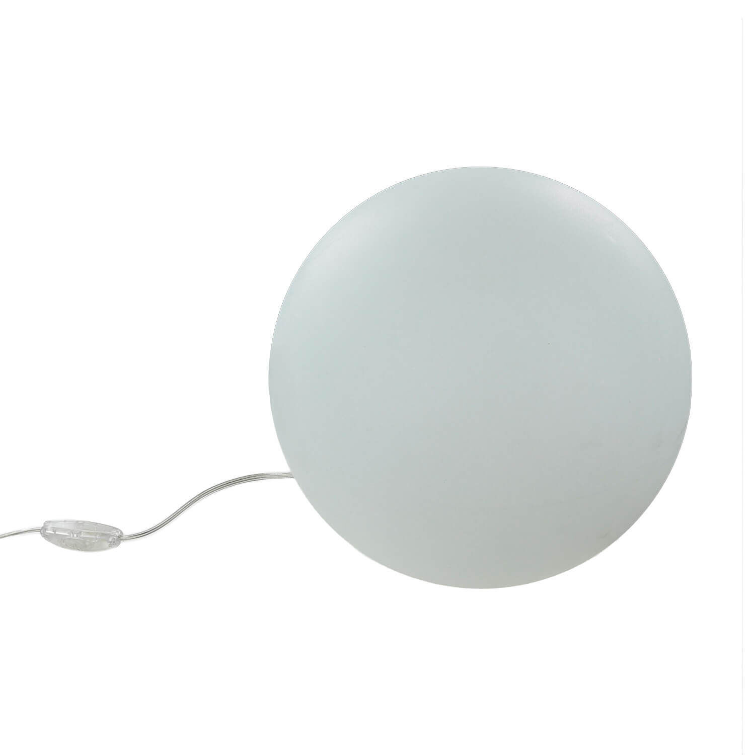 Lampe d'extérieur ronde Ø 30 cm blanc incl. E27 LED 2700 K Ballon, Kugel
