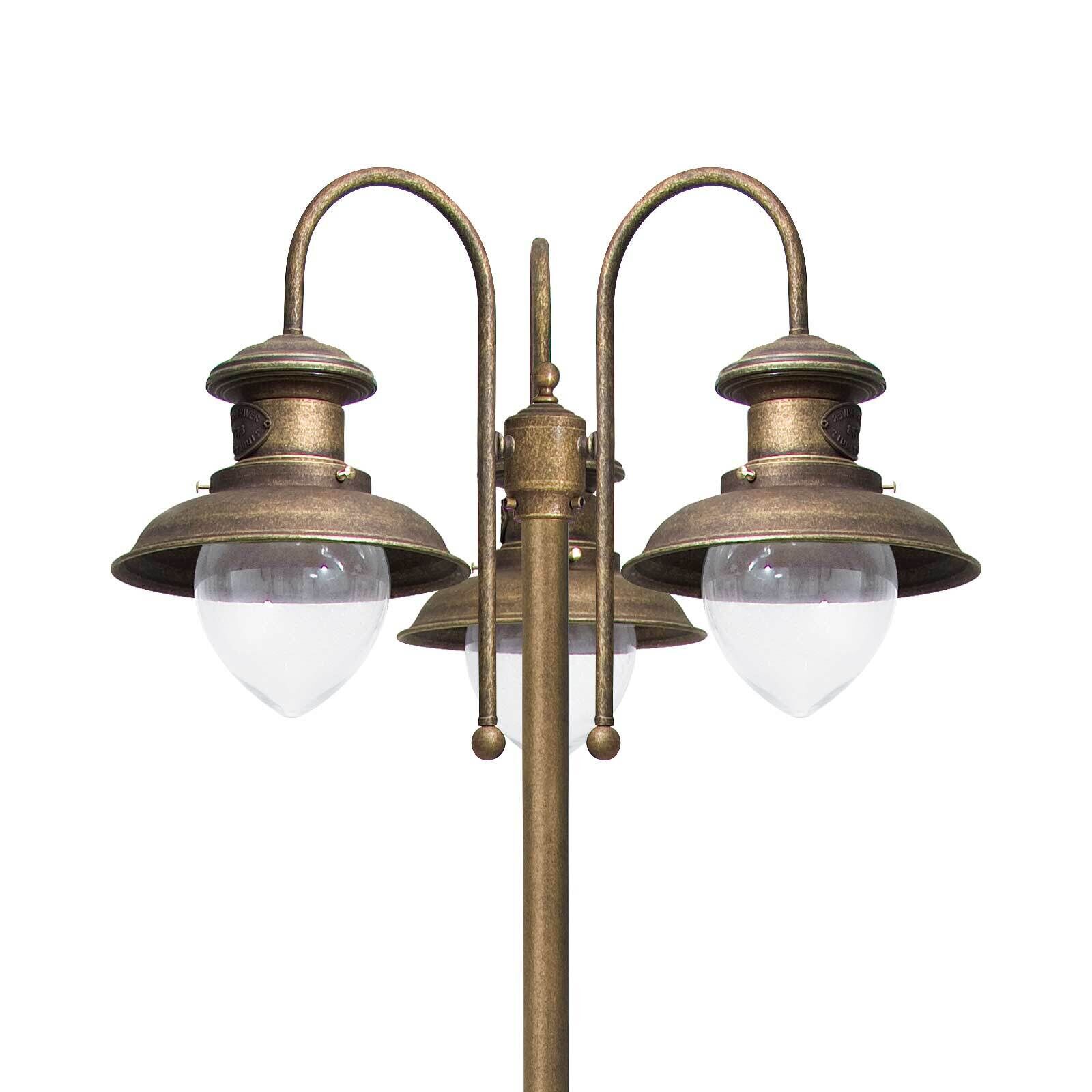 Leuchte, Lampe, Bronze
