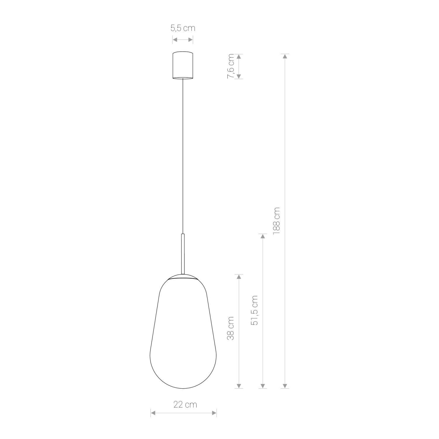 Pendelleuchte, hängende Leuchte, Glas-Schirm, Deckenlampe, Kordelleuchte