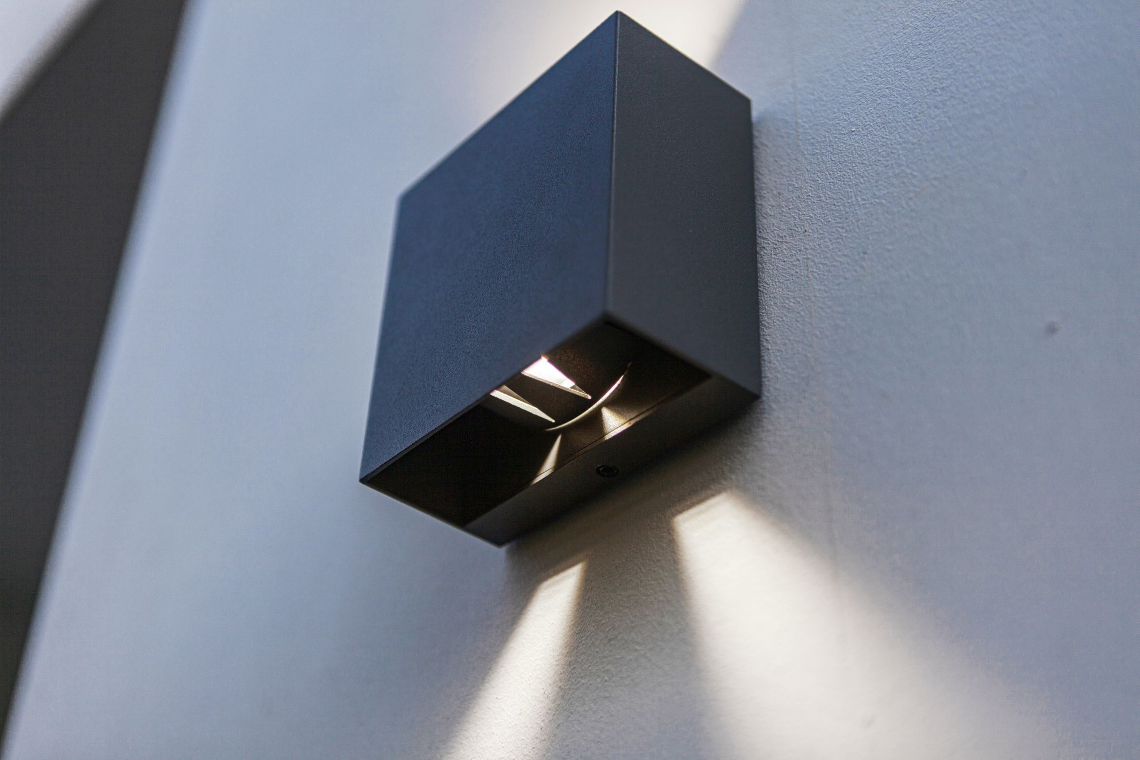 LED Outdoor Wandleuchte Aluminium 4000 K IP54 Up Down