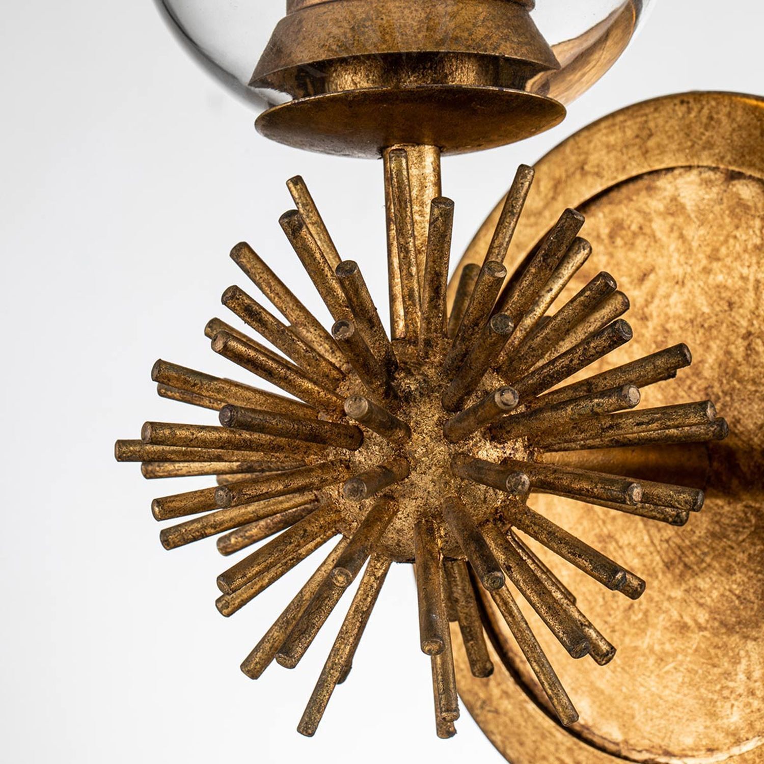 Bronze, Holz, Lampe