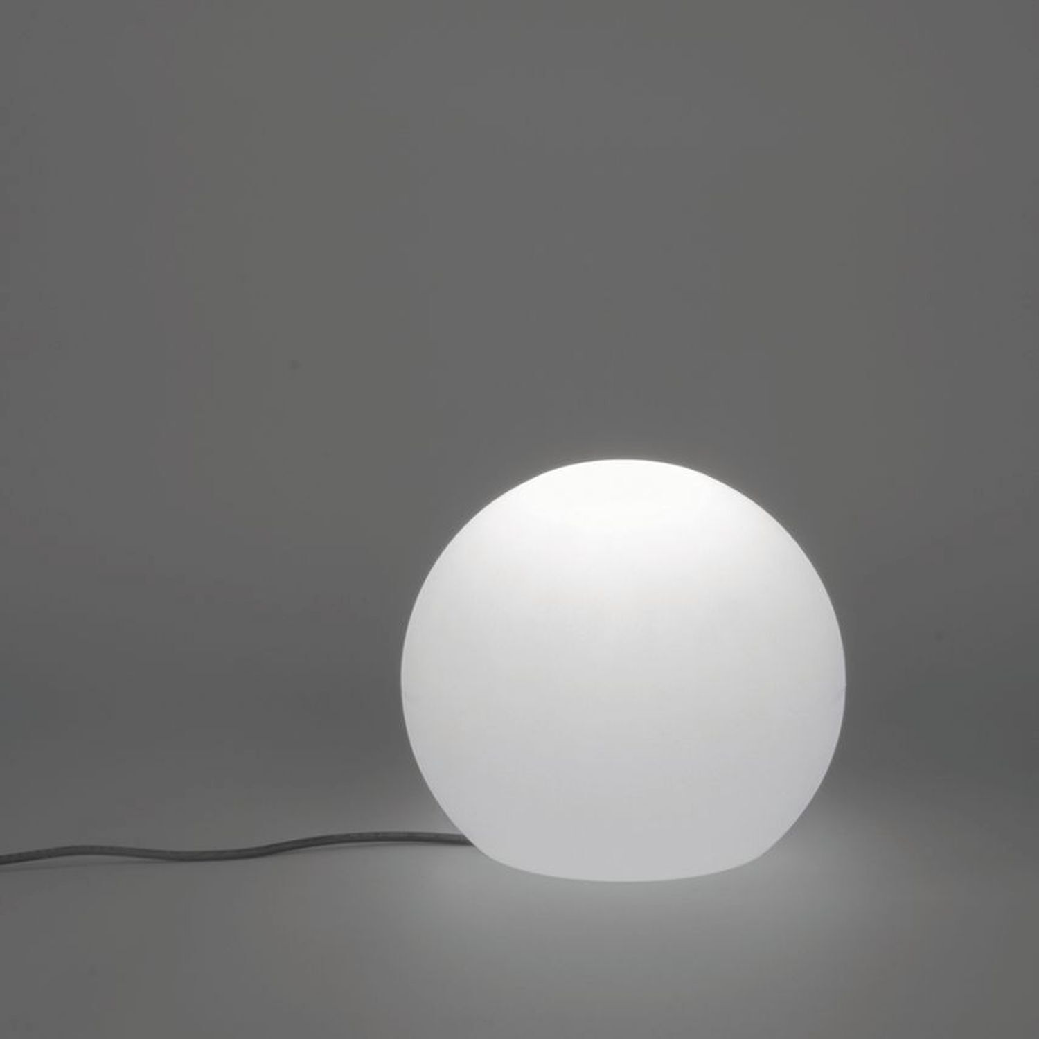 Boule de jardin avec câble Connecteur Blanc IP65 incl. E27 LED Ø 30 cm