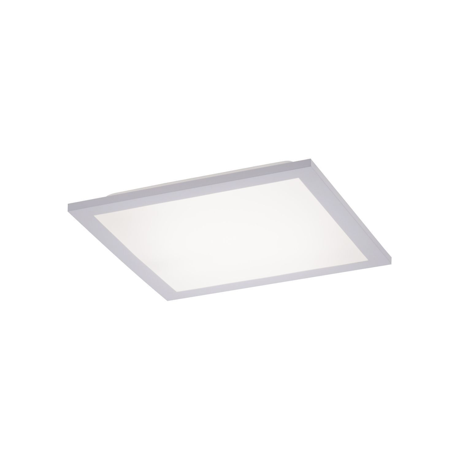 Weiße LED Deckenleuchte flach blendarm B:29,5 cm 3000 K Deckenleuchte, Leuchte