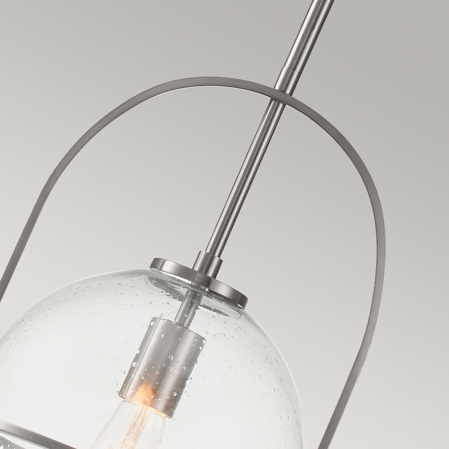 De pendant, De deckenlampe, Glasglühbirne, Metall, Lampe