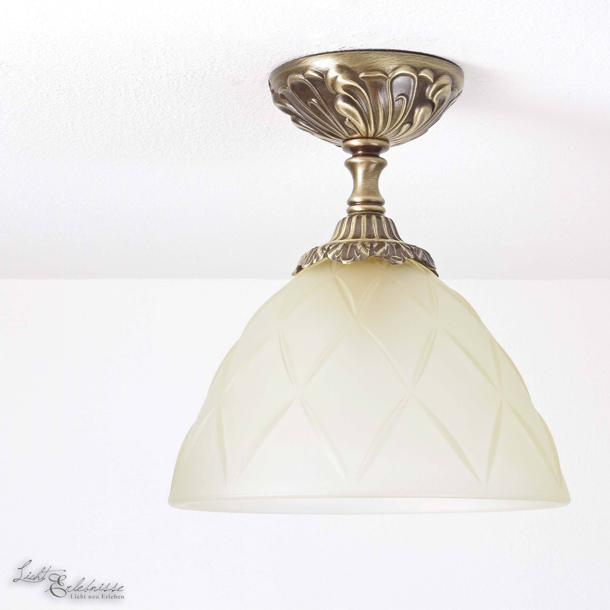 Jugendstil Deckenleuchte Deckenlampe Beige Leuchte, Lampe, Deckenleuchte