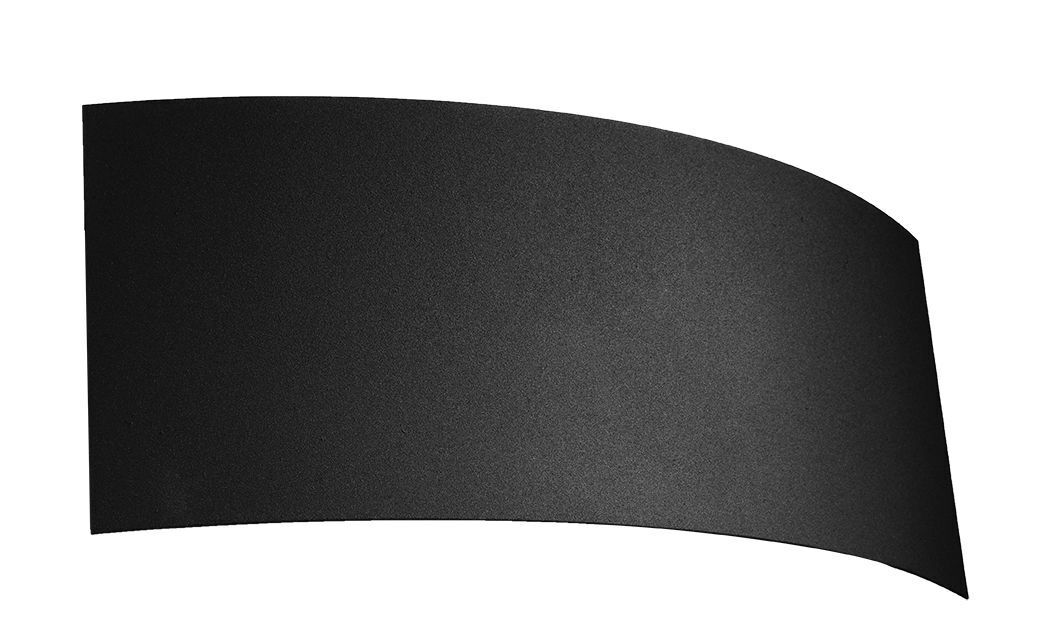 Applique indirecte métal 34 cm noir Up Down