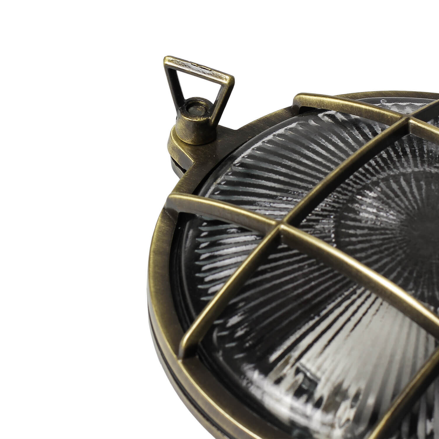 Außenwandleuchte Antik Echt Messing Käfigschirm Außenwandleuchte Antik Echt Messing Käfigschirm