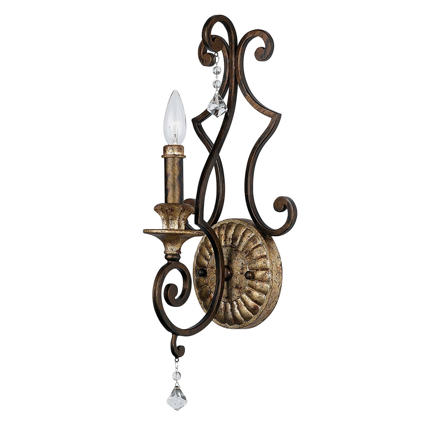 GOTICA 4 Wandlampe Bronze Rustikal Lampe