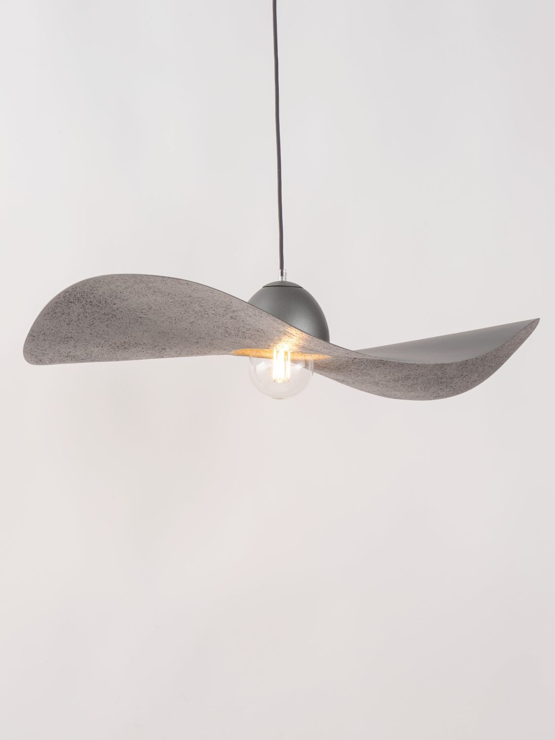 Lampe à suspendre E27 Argent Gris Moderne Table à manger MUNYA
