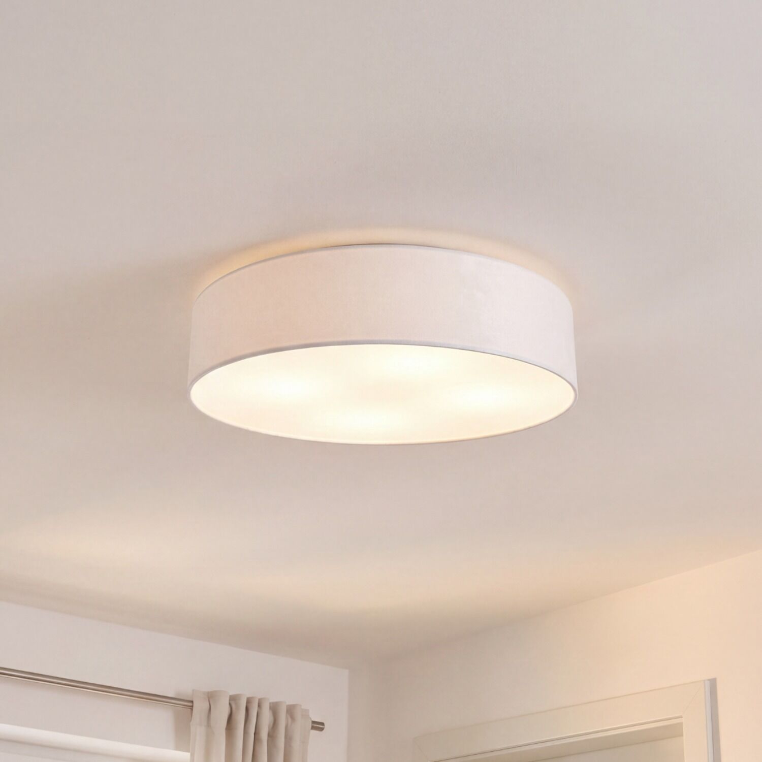 deckenleuchte-stofflampe-deckenleuchte-rund-leonor-3x-e27-max.-25w-ecru-fuer-wohnzimmer-esszimmer-le50826-02 deckenleuchte, flush mount, weiß, lampenschirm, rund