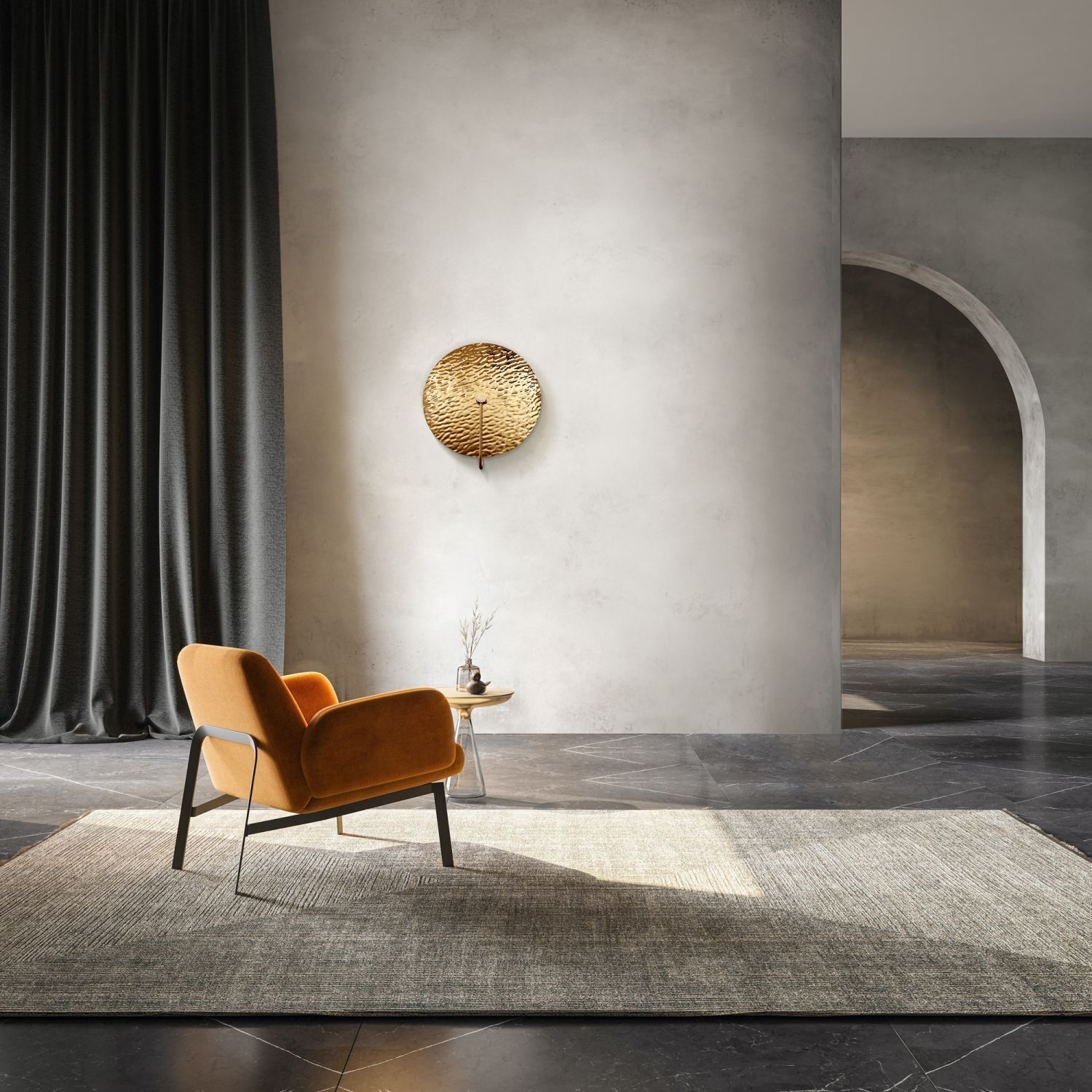 Applique Métal Verre G9 D : 40 cm H : 44,5 cm en or Dekoration für Zuhause, Mobiliar, Fußboden, Stuhl, Teppich