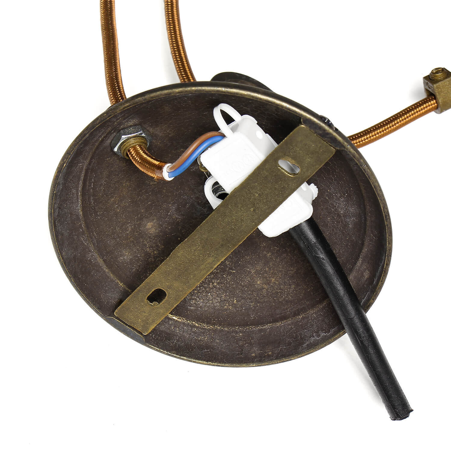 Pendelleuchte Höhenverstellbar aus echtem Messing Pendelleuchte Höhenverstellbar aus echtem Messing