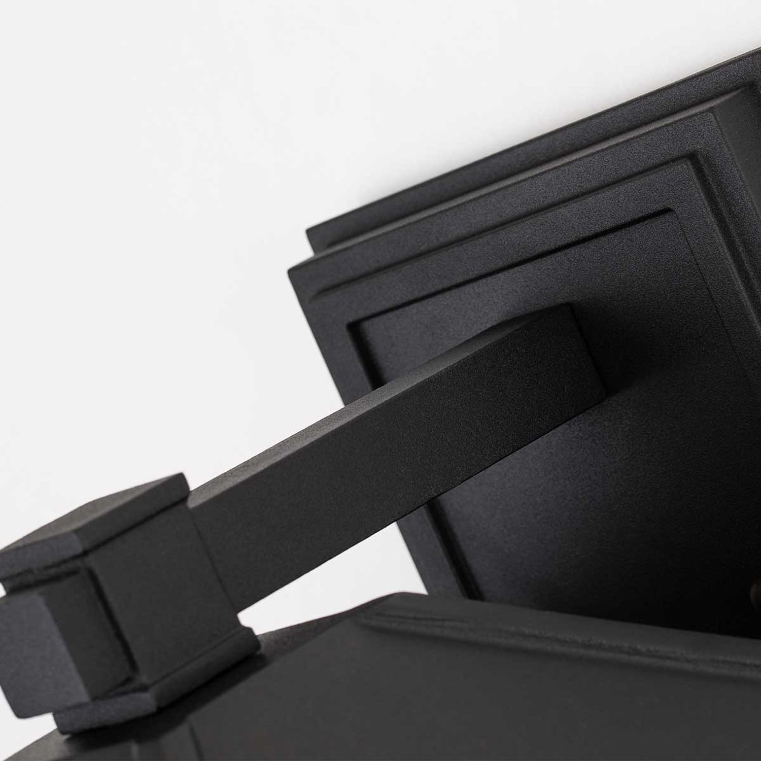 Lampe d'extérieur vintage murale E27 IP44 H : 41,8 cm Noir Adapter, Elektronik, Sinken, Waschbeckenhahn, Beschläge