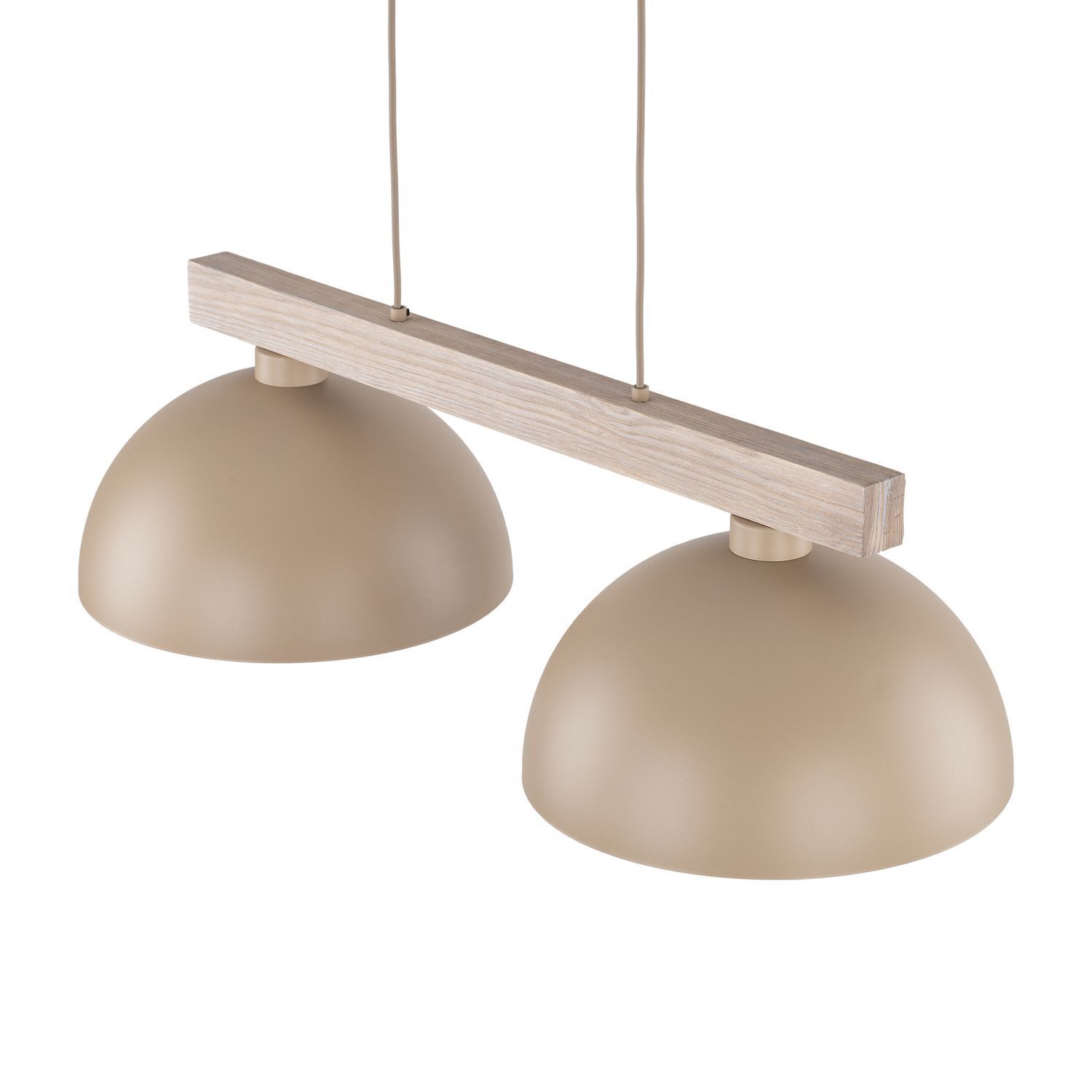 Lampen, Hängeleuchte, Beleuchtung, Doppel-Auszubild, Beige