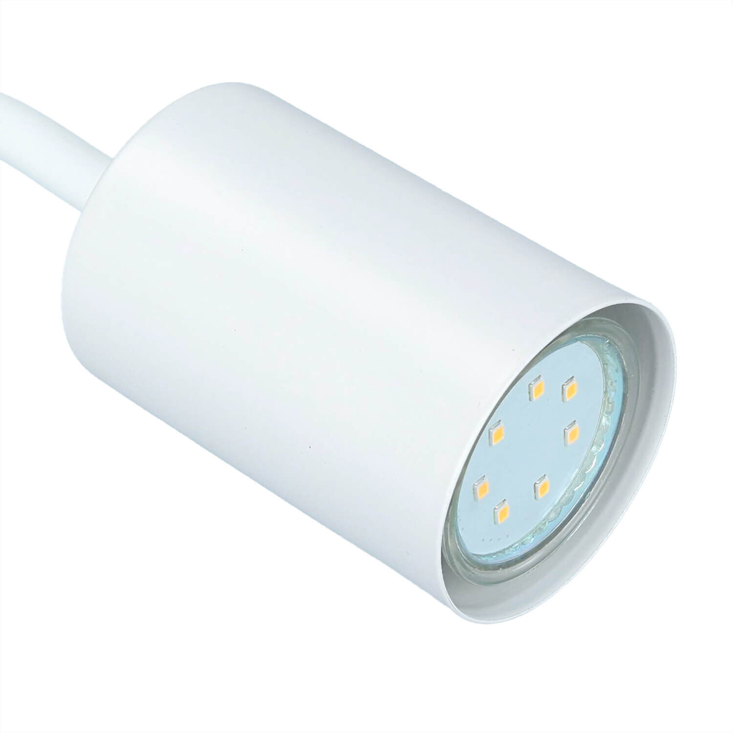 Wandlampe Weiß E27 mit Leselampe verstellbar GU10