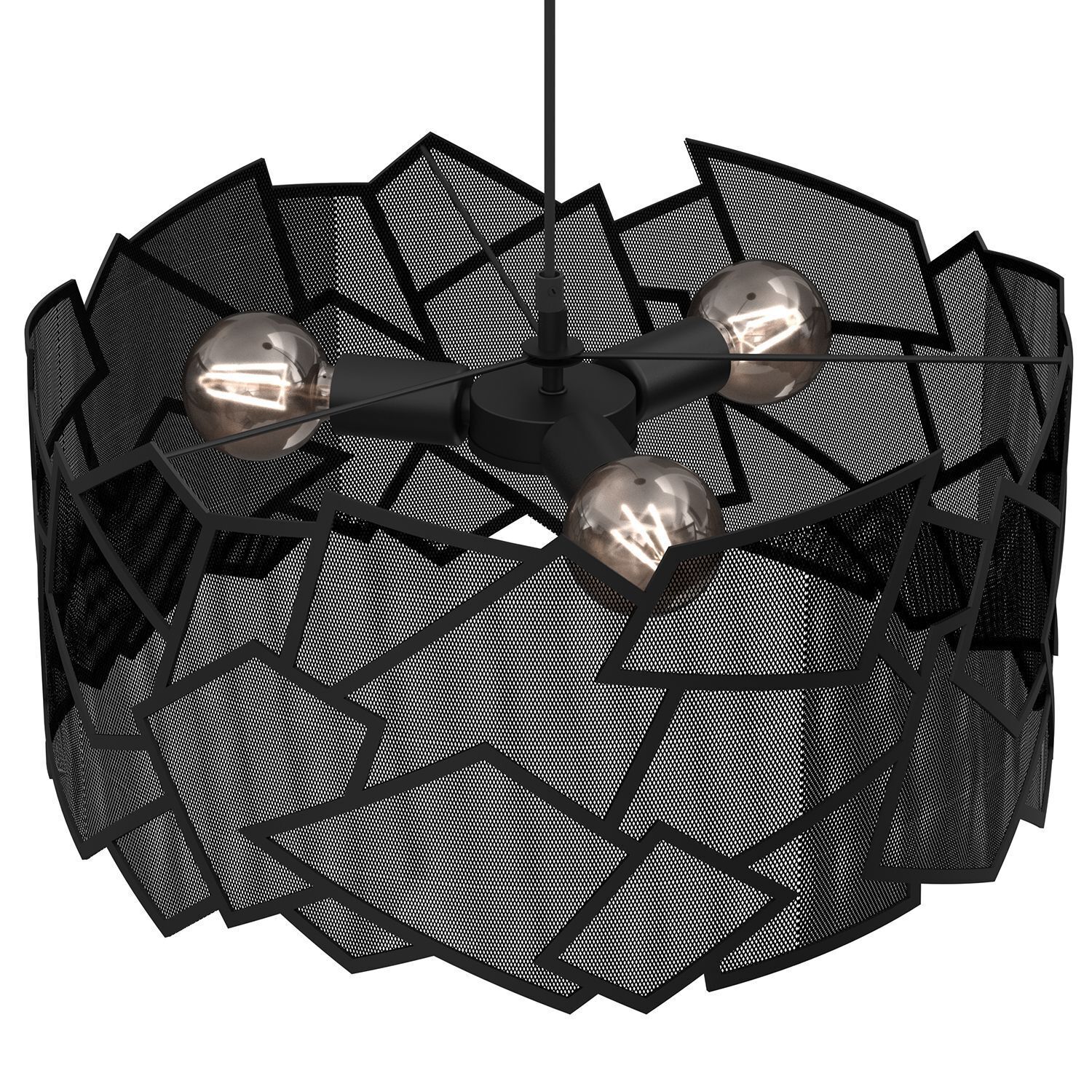 Suspension moderne métal L:49,5 cm E27 décoratif Leuchter, Lampe, Deckenventilator, Elektrisches Gerät, Schwert
